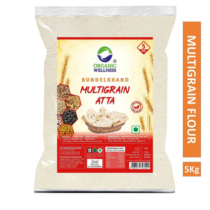Organic Wellness Bundelkhand Whole Wheat Multigrain Atta