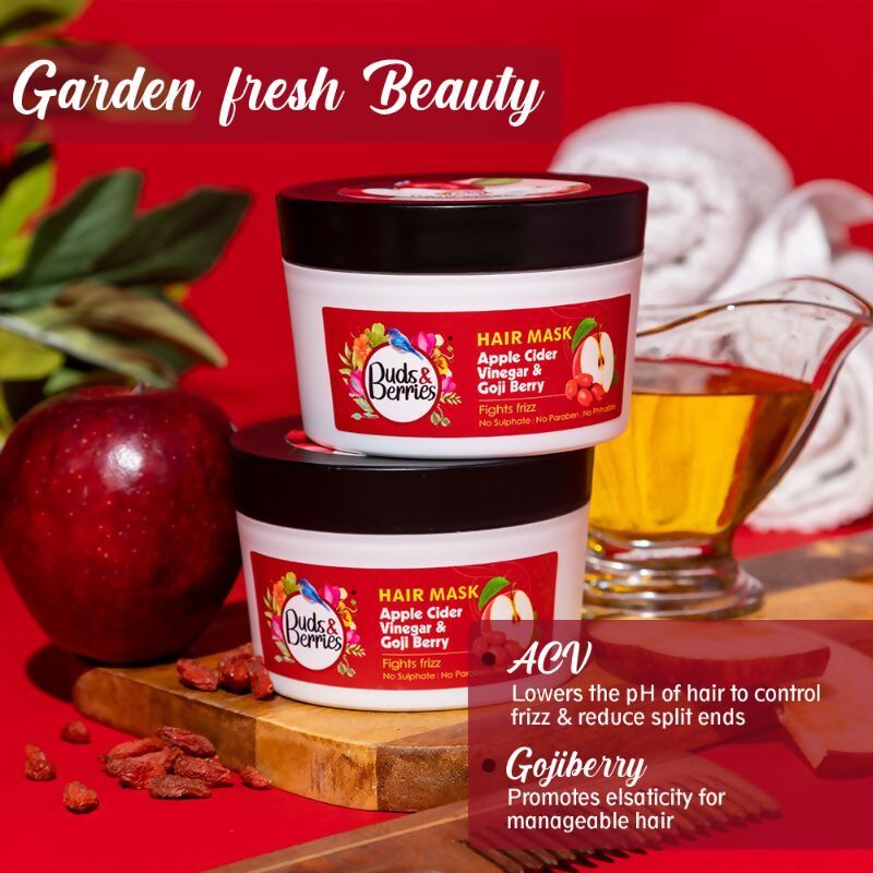 Buds & Berries Apple Cider Vinegar & Gojiberry Conditioning Hair Mask