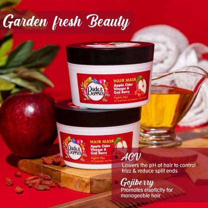 Buds & Berries Apple Cider Vinegar & Gojiberry Conditioning Hair Mask