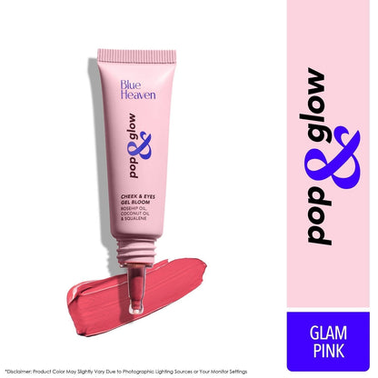 Blue Heaven Pop & Glow Cheek & Eye Bloom Blush - Glam Pink