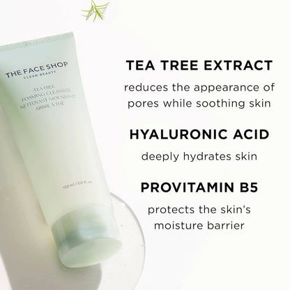 The Face Shop Tea Tree Pore Clarifying Gel Cleanser
