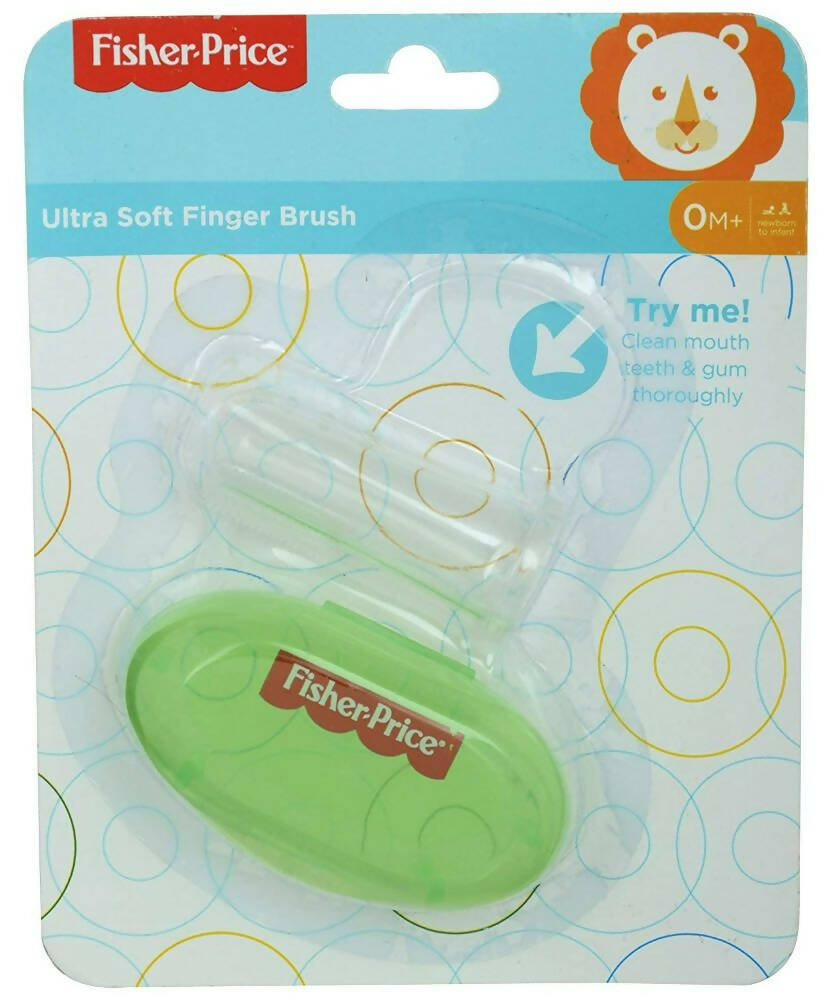 Fisher Price Silicone Baby Finger-Brush -  USA, Australia, Canada 