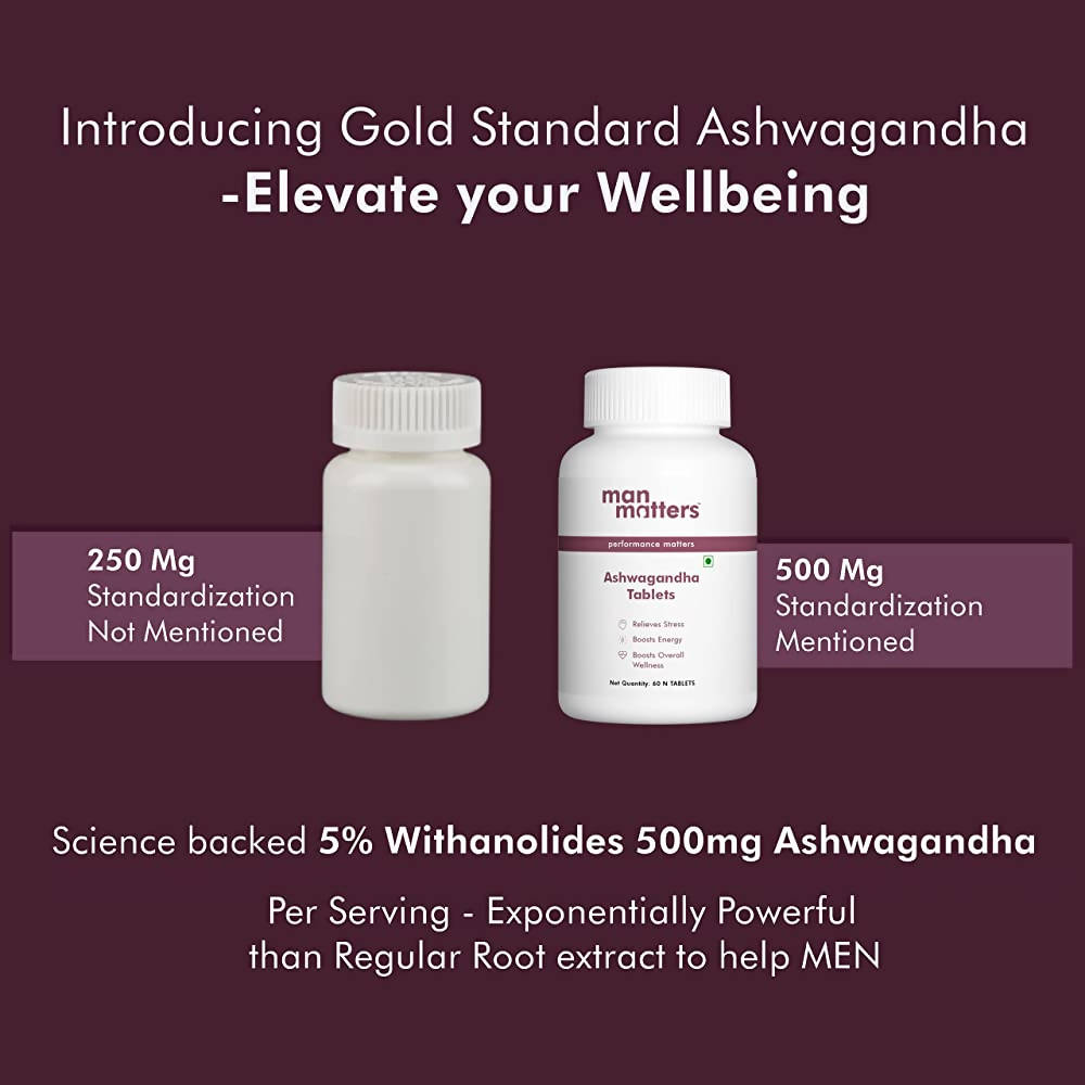 Man Matters Ashwagandha Tablets For Men