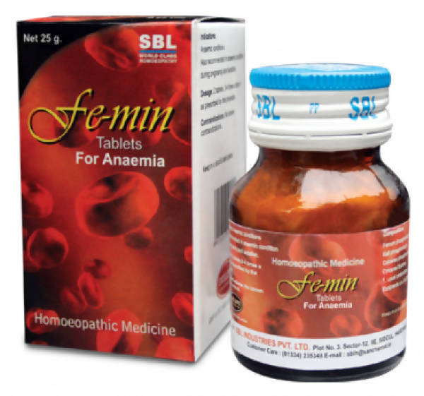 SBL Homeopathy Fe-min Tablets