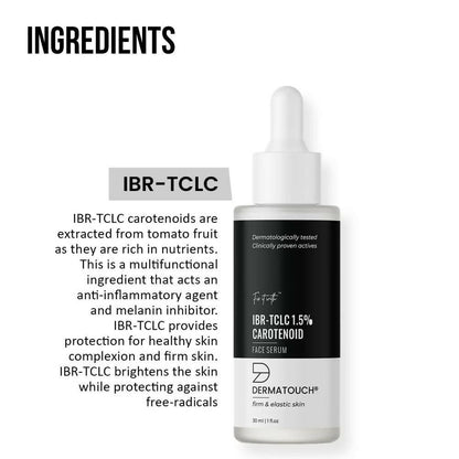 Dermatouch IBR-TCLC 1.5% Carotenoid Face Serum