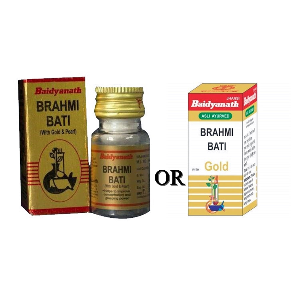 Baidyanath Jhansi Brahmi Bati with Gold