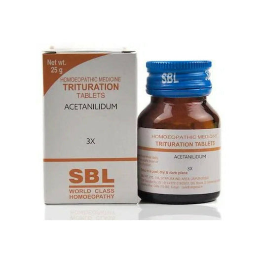 SBL Homeopathy Acetanilidum Trituration Tablets - BUDEN