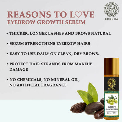 Buddha Natural Eyebrow Growth Serum Oil