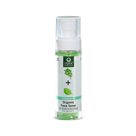 Organic Harvest Vitamin B Organic Face Toner with Spinach & Niacinamide