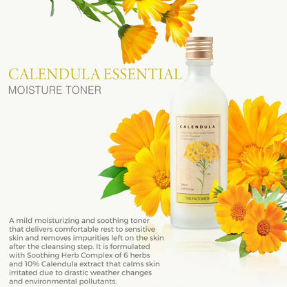 The Face Shop Calendula Essential Moisture Toner