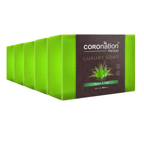 Coronation Herbal Neem & Tulsi Luxury Soap - usa canada australia