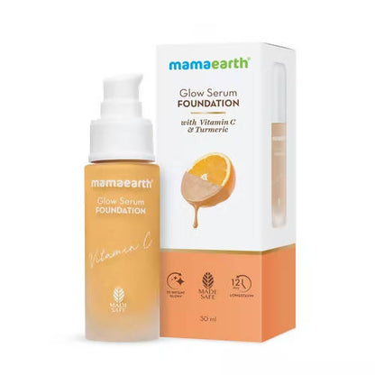 Mamaearth Glow Serum Foundation-Cr??me Glow