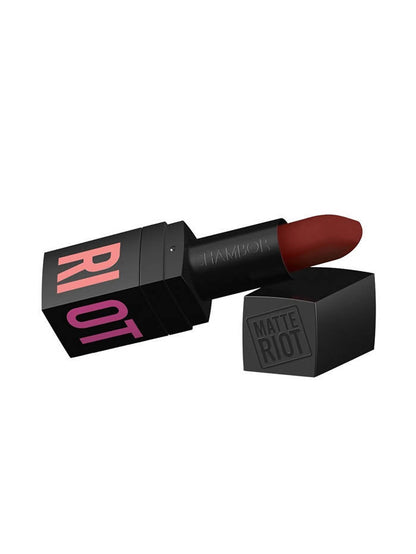 Chambor Matte Riot 205 Auburn Toss Bullet Lipstick