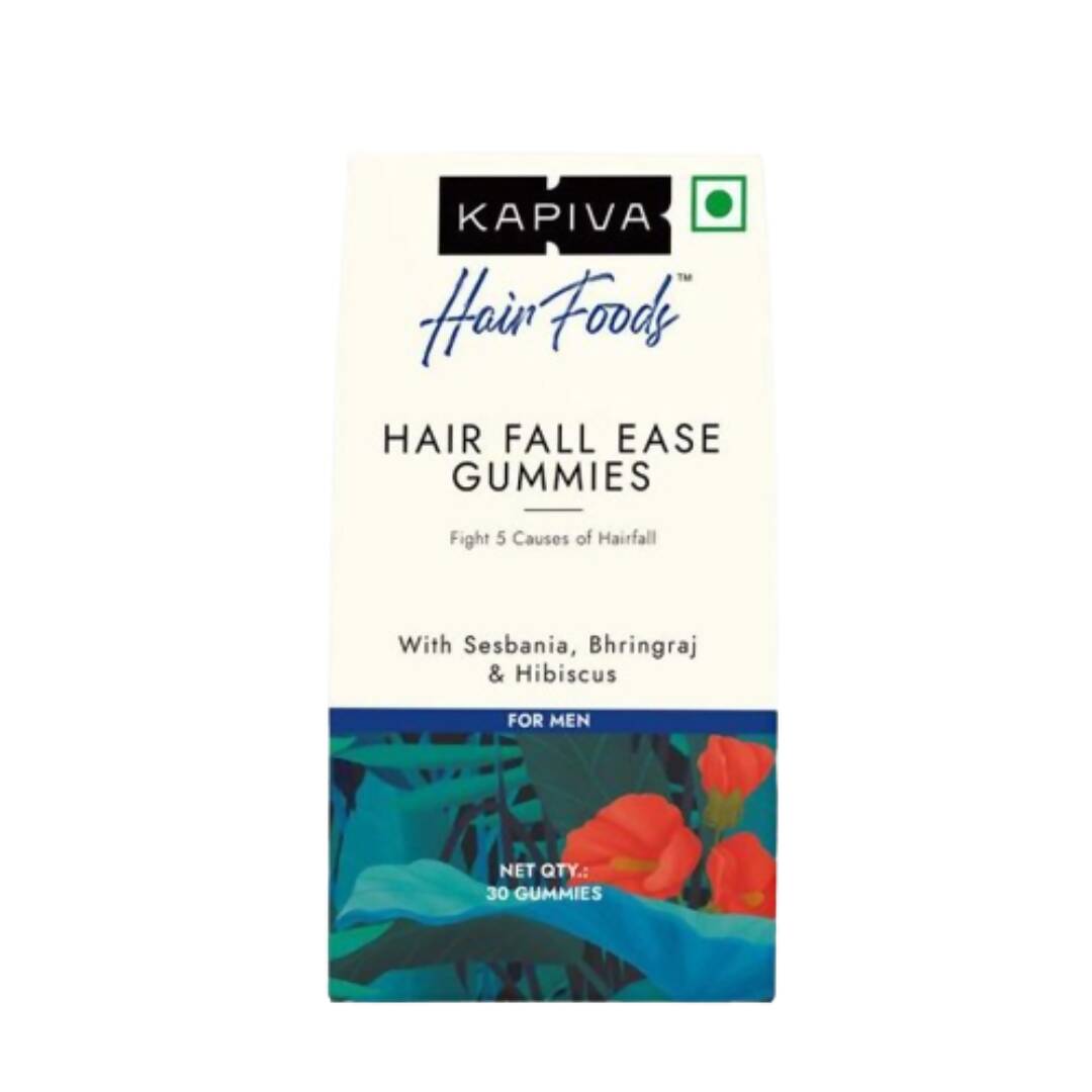 Kapiva Ayurveda Hairfall Ease Gummies For Men - usa canada australia
