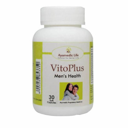 Ayurvedic Life Vito Plus Men's Health Capsules - usa canada australia