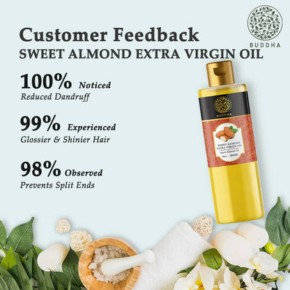 Buddha Natural Extra Virgin Cold Pressed Sweet Almond Oil