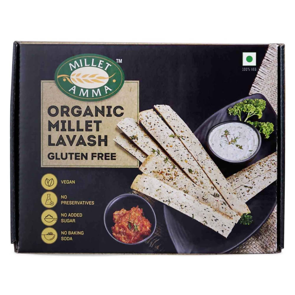 Millet Amma Organic Millet Lavash (Gluten Free) - buy in USA, Australia, Canada