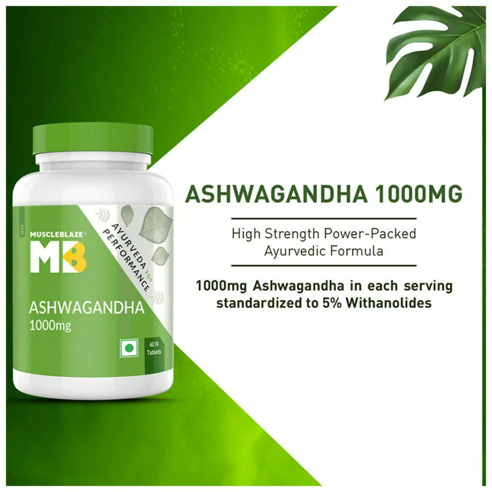 MuscleBlaze Ashwagandha Tablets