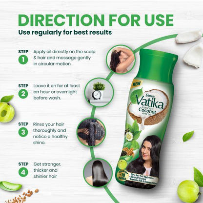 Dabur Vatika Enriched Coconut Hair Oil