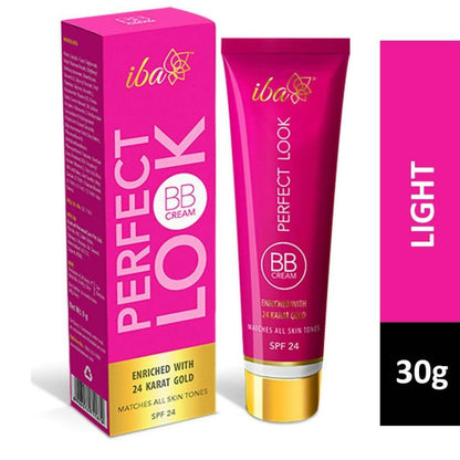 Iba Perfect Look BB Cream With 24 Karat Gold (light Shade)