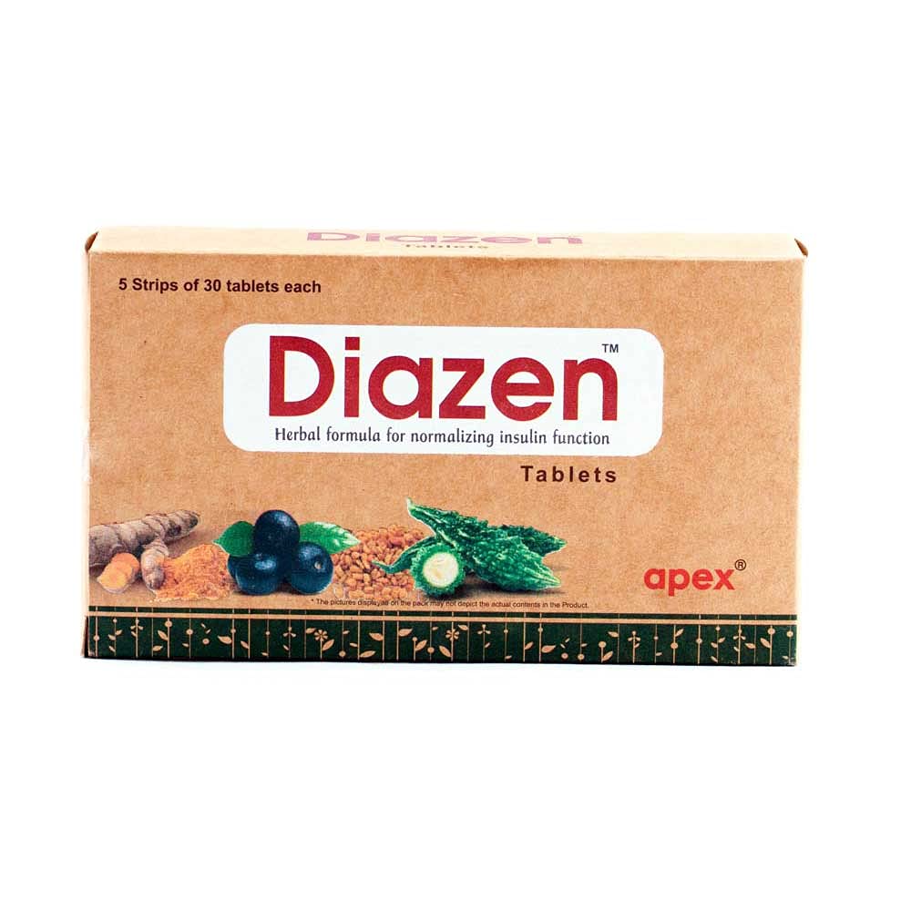 Apex Ayurvedic Diazen Tablets