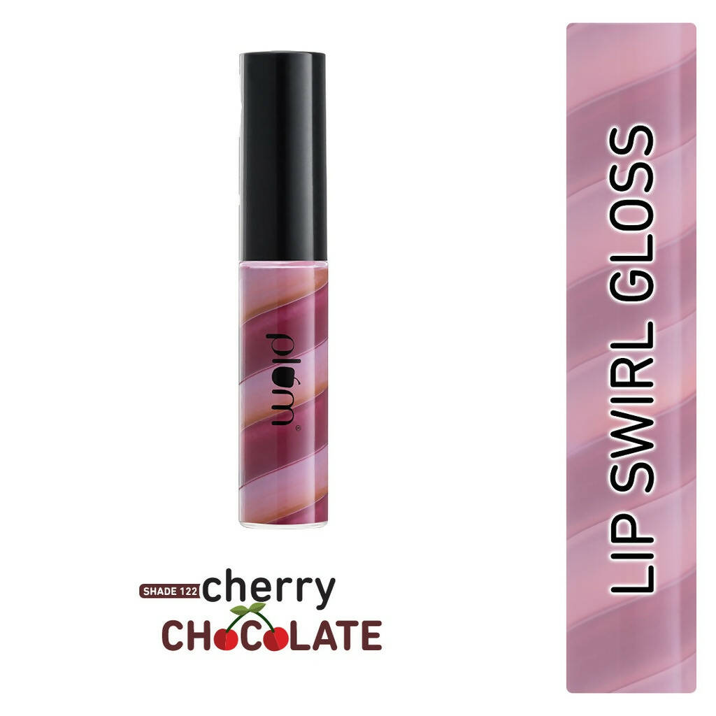 Plum Soft Swirl Lip Gloss 3 Shades In 1 & 122 Cherry Chocolate