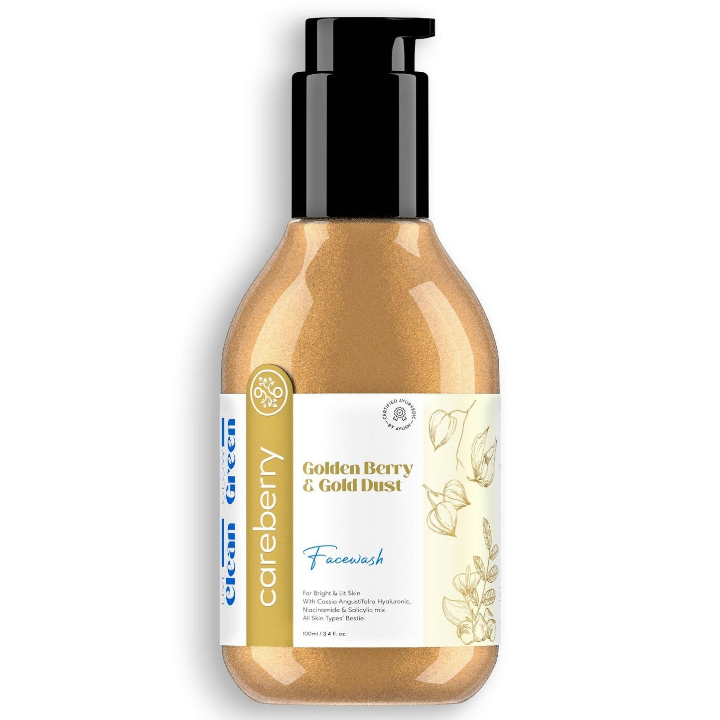 Careberry Golden Berry & Gold Dust Face Wash