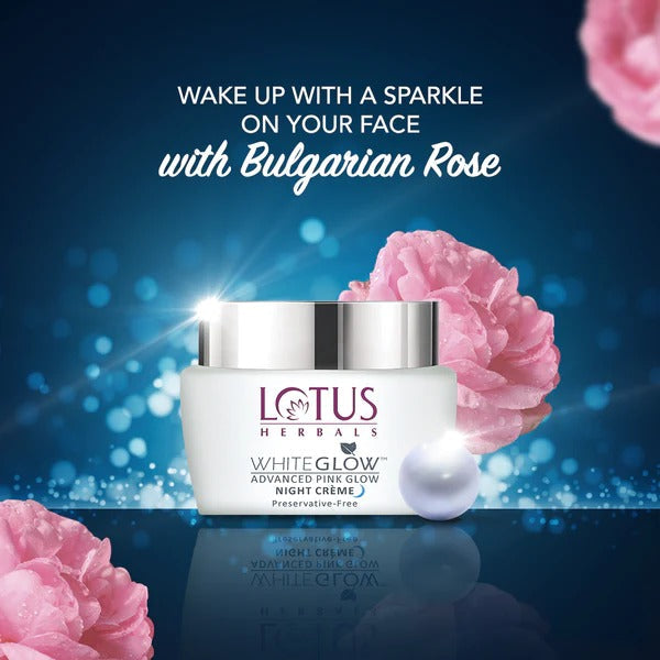 Lotus Herbals Whiteglow Advanced Pink Glow Night Creme