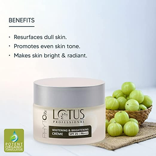 Lotus Professional Phyto Rx Whitening And Brightening Creme SPF 25 PA+++