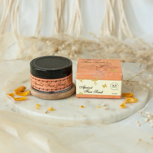 SOS Organics Apricot Face Scrub