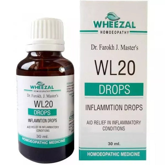 Wheezal Homeopathy WL-20 Drops - BUDEN