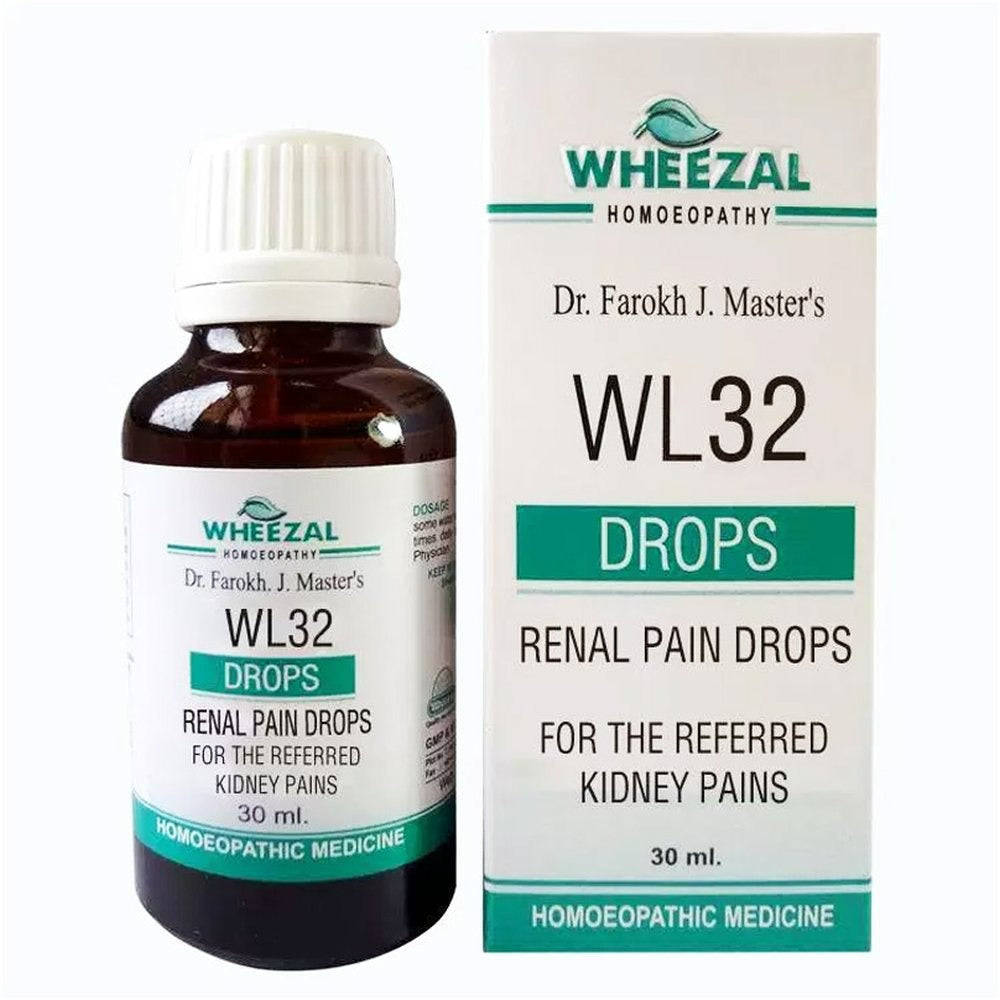 Wheezal Homeopathy WL-32 Drops - BUDEN