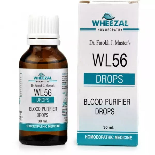 Wheezal Homeopathy WL-56 Drops - BUDEN