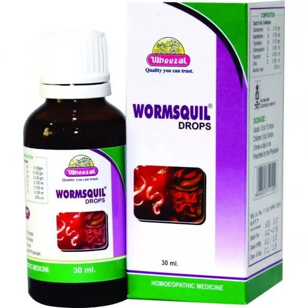 Wheezal Homeopathy Wormsquil Drops - BUDEN
