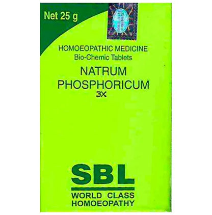 SBL Homeopathy Natrum Phosphoricum Biochemic Tablets - BUDEN