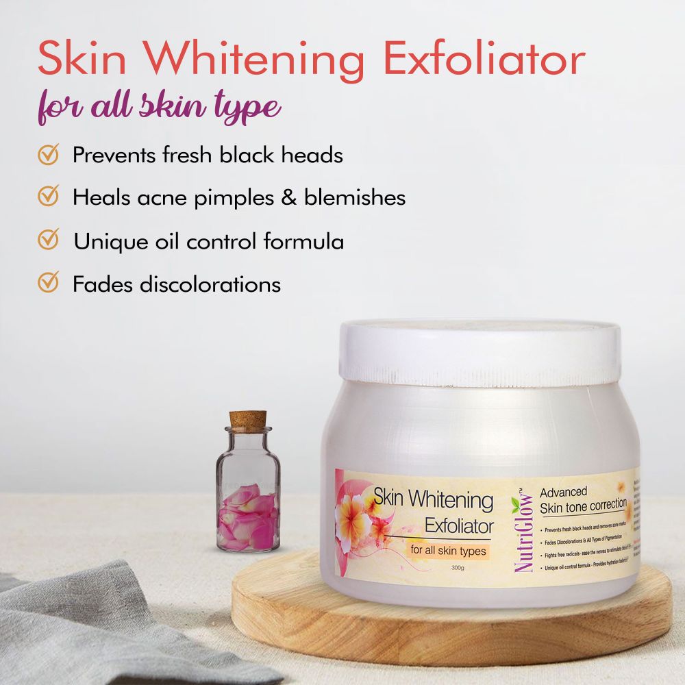 NutriGlow Skin Whitening Facial Exfoliator