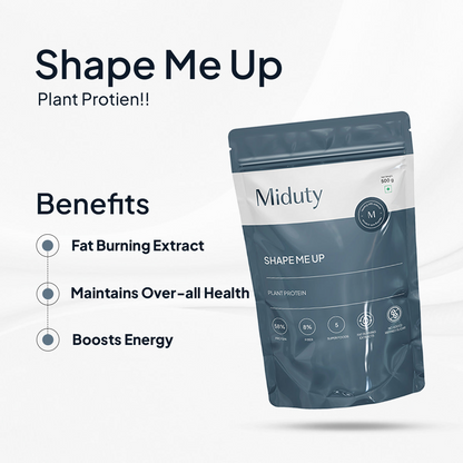 Miduty by Palak Notes Shapeme Up Plant Protein Powder