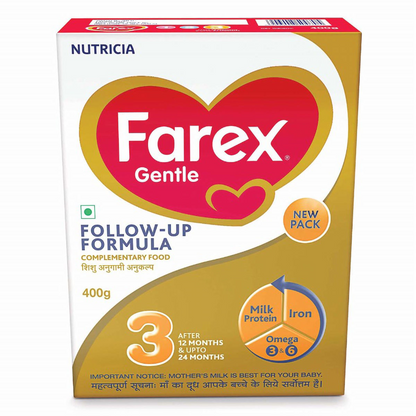Farex Gentle Infant Formula Stage 3 Powder for 12 to 24 Months -  USA, Australia, Canada 
