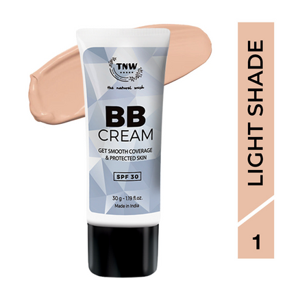 The Natural Wash Ayurvedic BB Cream with SPF 30 - Light Shade