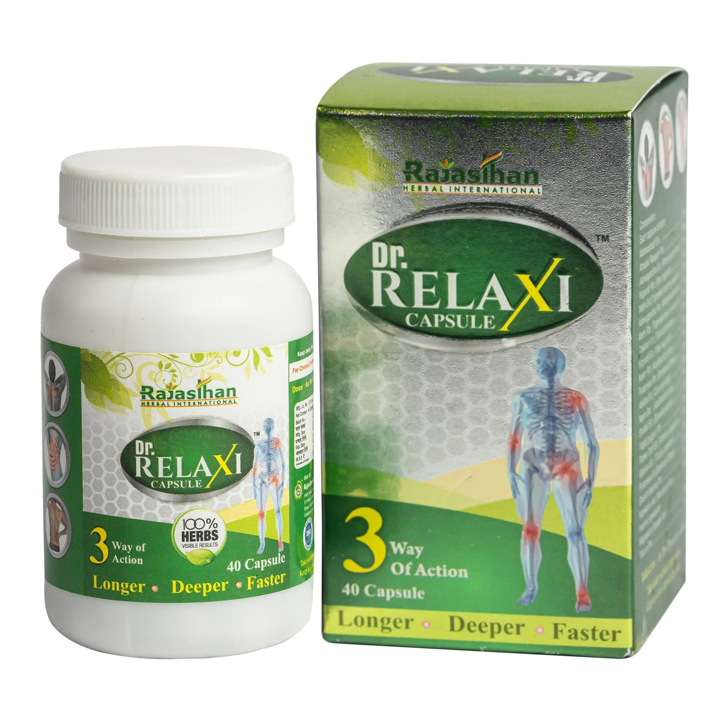Dr Relaxi Herbal Capsules for Joints Pain and Arthritis