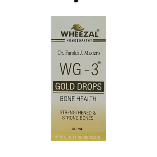 Wheezal Homeopathy WG-3 Gold Drops - BUDEN