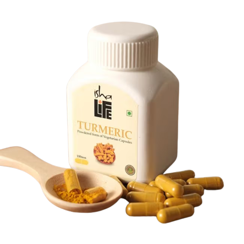 Isha Life Turmeric Powdered Form Of Vegetarian Capsules - buy in USA, Australia, Canada