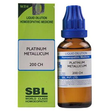 SBL Homeopathy Platinum Metallicum Dilution - BUDEN