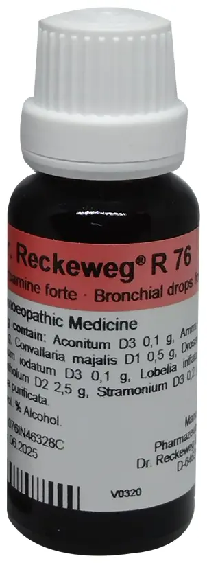 Dr. Reckeweg R76 Herbamine Forte - Asthma Forte Drops