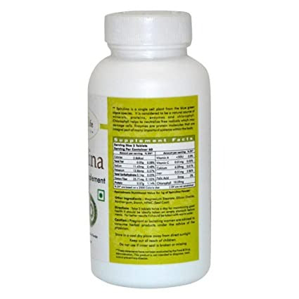 Ayurvedic Life Spirulina Tablets