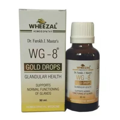 Wheezal Homeopathy WG-8 Gold Drops - BUDEN