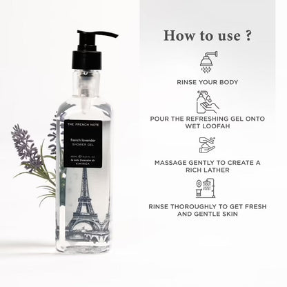 Kimirica The French Note French Lavender Shower Gel