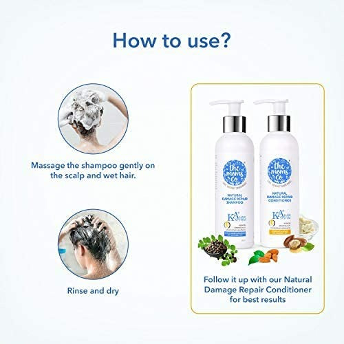 The Moms Co Natural Damage Repair Shampoo (200 ml)