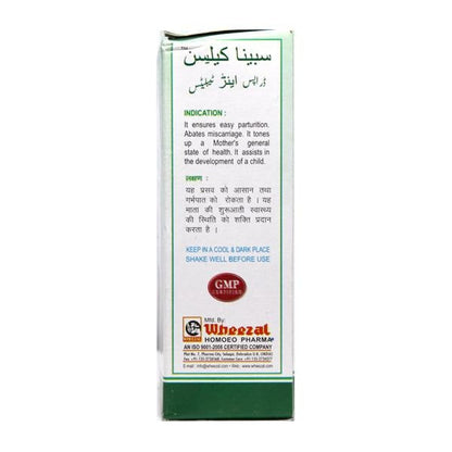 Wheezal Homeopathy Sabina Calcin Drops & Tablets