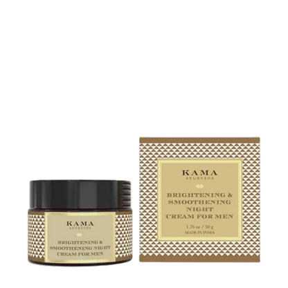 Kama Ayurveda Skin Brightening Night Cream For Men - BUDNE